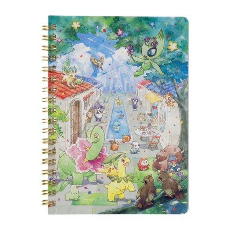 Pokemon Center Original B6 Ring Notebook Celebi’s Celebration