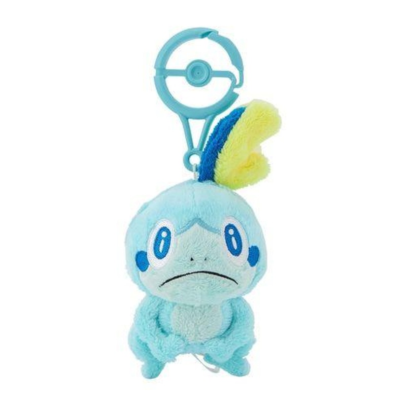 Pokemon Center Original Mascot With Carabiner Sobble