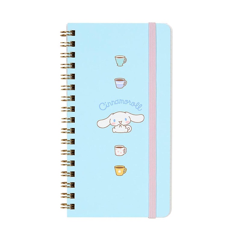 Sanrio Cinnamoroll Slim Ring Notebook with Elastic Band 430811