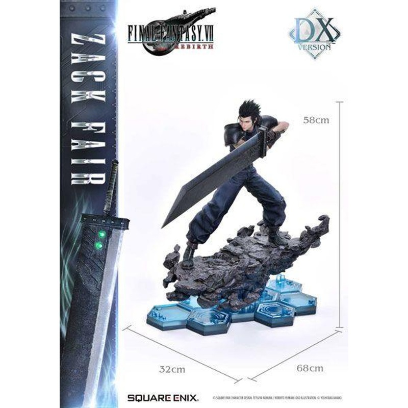 Square Enix Square Enix Masterline: Final Fantasy VII Rebirth – Zack Fair DX Ver. 1/4 Figure
