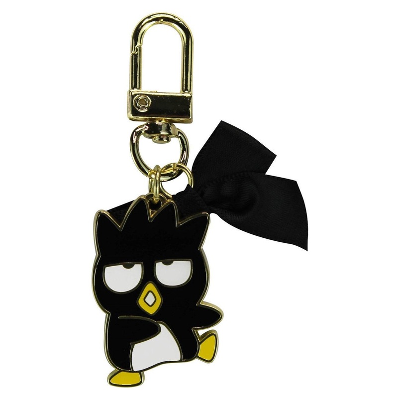 T’s Factory Sanrio Ribbon Metal Keychain Bad Badtz-Maru