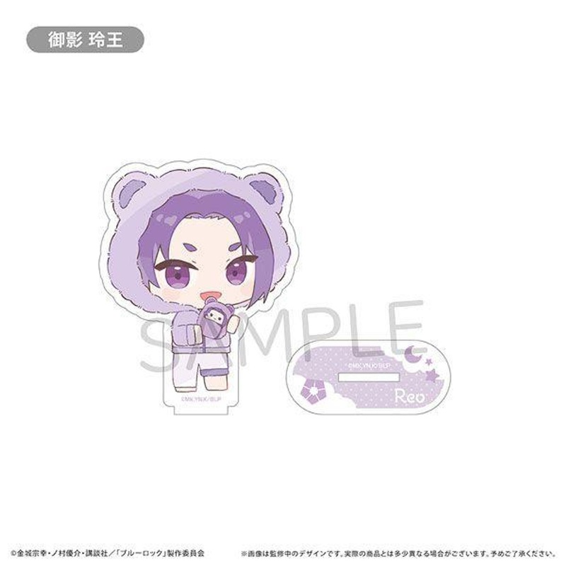Tapioca Blue Lock Acrylic Stand Kurumi Pajamas Mini Character Ver. Reo Mikage
