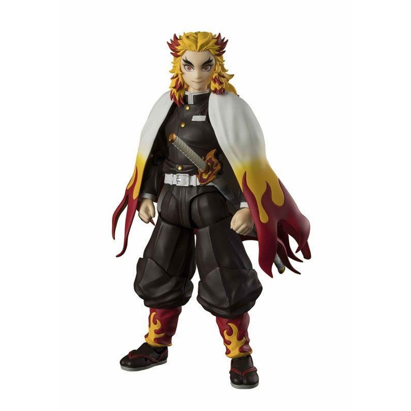 Bandai S.H. Figuarts Kyojuro Rengoku Figure (Demon Slayer: Kimetsu no Yaiba)