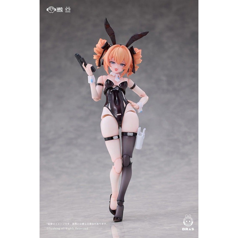 Good Smile Company Sushing: Sniper Leoni 1/12 Scale Articulated Figure (BUNNY RAPID ACTION SQUAD)