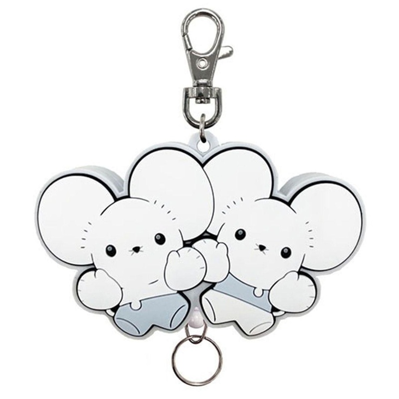 SK Japan Pokemon Rubber Reel Key Holder Tandemaus