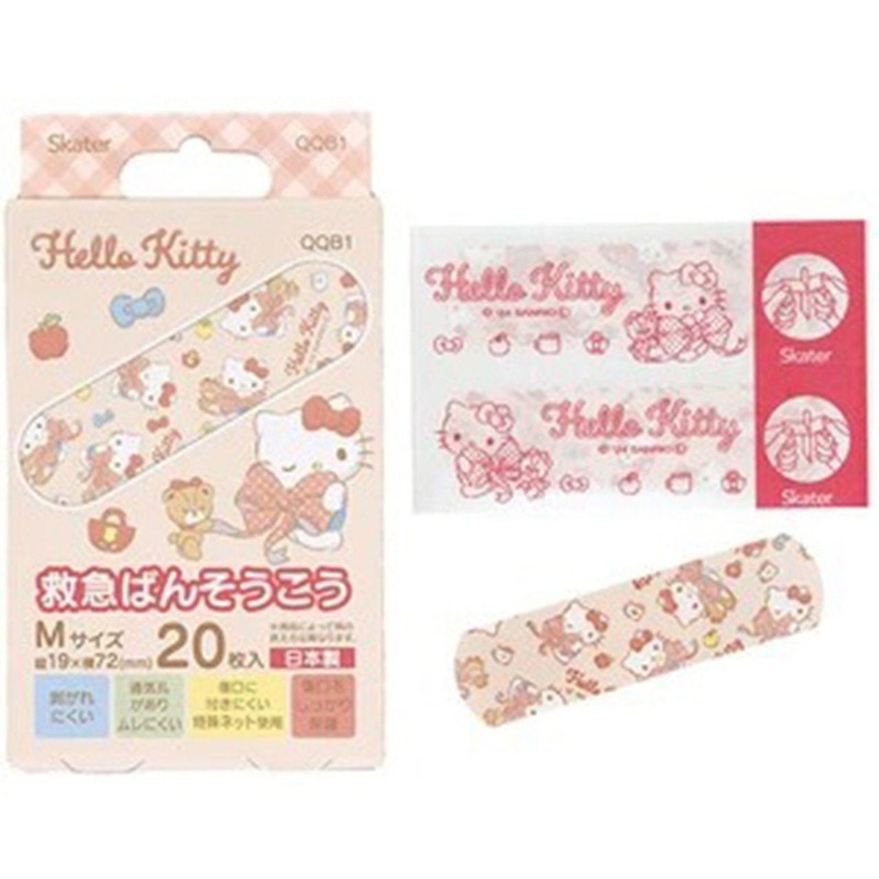 Skater First Aid Bandage Kitty Big Ribbon