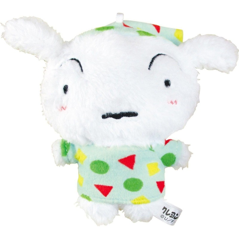 T’s Factory Crayon Shin-chan Plush Mascot Shiro / Pajamas