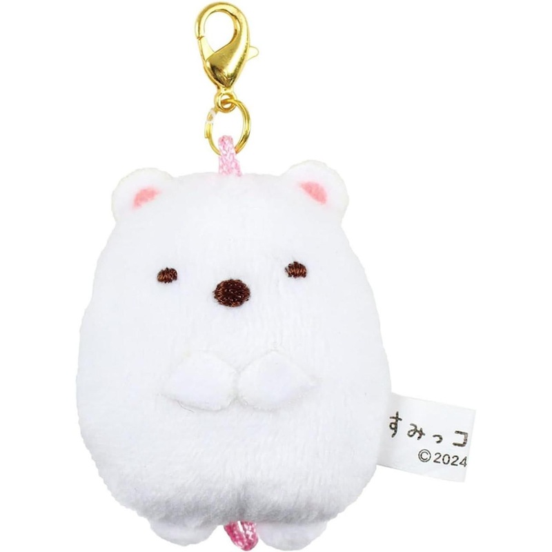 T’s Factory Sumikko Gurashi Connectable Mascot Charm Keychain Shirokuma