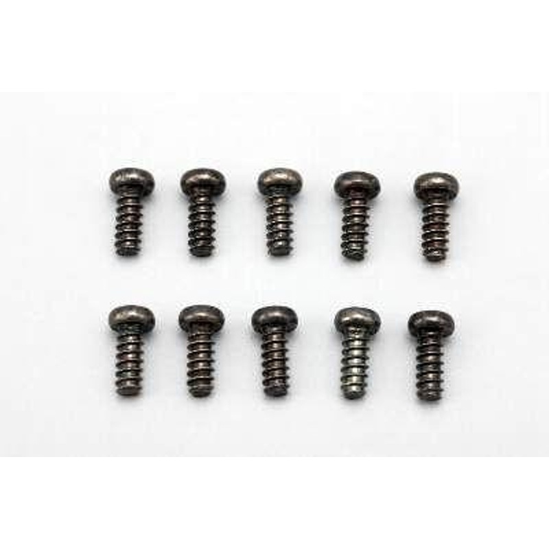 Yokomo ZC-TP25A Tapping Screw Diameter 2 x 5mm (10 Pieces Included)