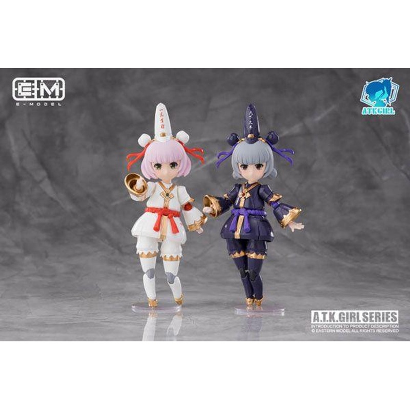 1/12 Underworld Twins Blanca & Noir Plastic Model w/New Illustration Character Card