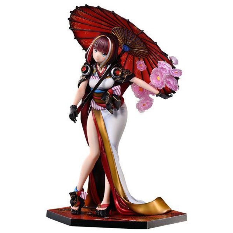 Prime 1 Studio PRISMA WING Fuzichoco Original Illustration Scarlet Umbrella and Peony 1/7 Complete Figure