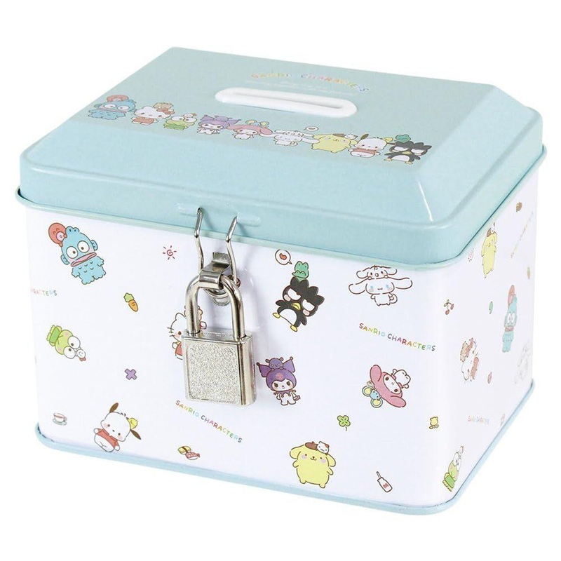 T’s Factory Sanrio Lockable Tin Bank Yuruuto Mini