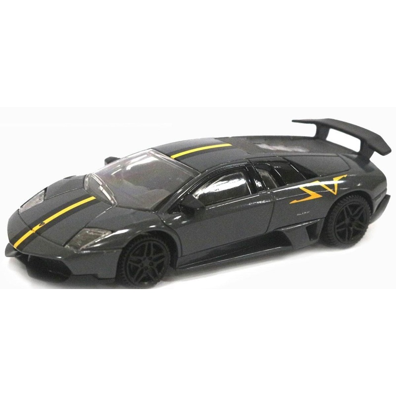 Doyusha 1/43 Murcielago LP 670-4 SV China Limited Edition Gray (Mini Car) Plastic Model
