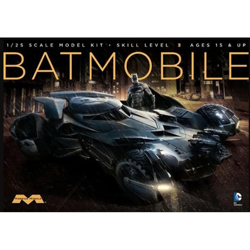 Moebius Models Batman Vs Superman: Dawn Of Justice 1/25 Batmobile Plastic Model