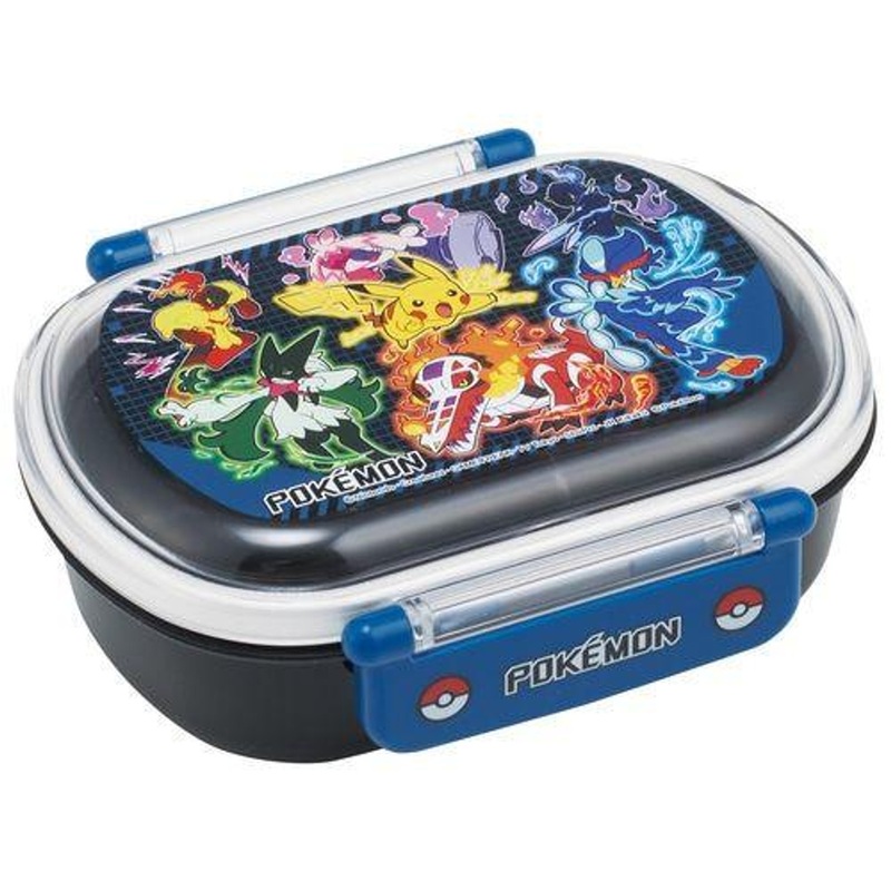 Pokemon Center Antibacterial Dishwasher-Safe Loose-Lid Tight Lunch Box Oval SV25