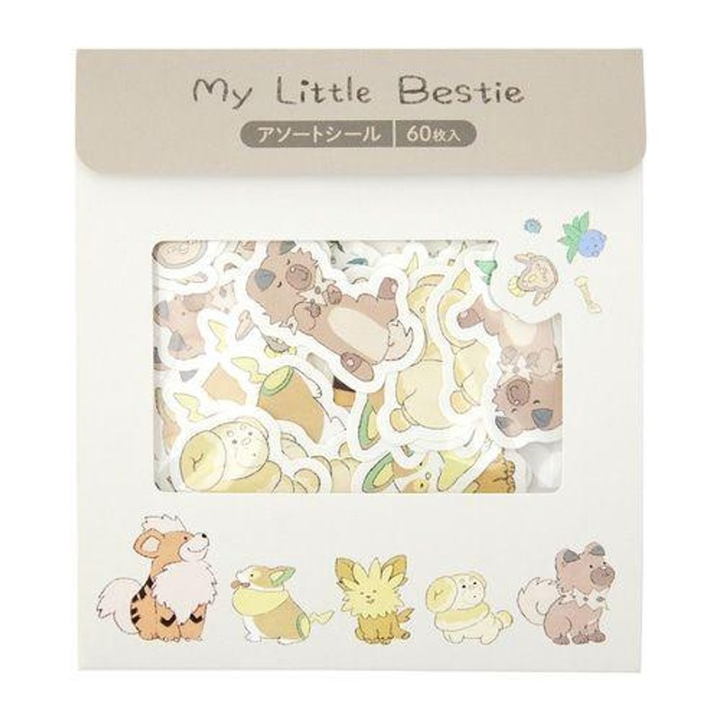 Pokemon Center Original Assorted Stickers My Little Bestie
