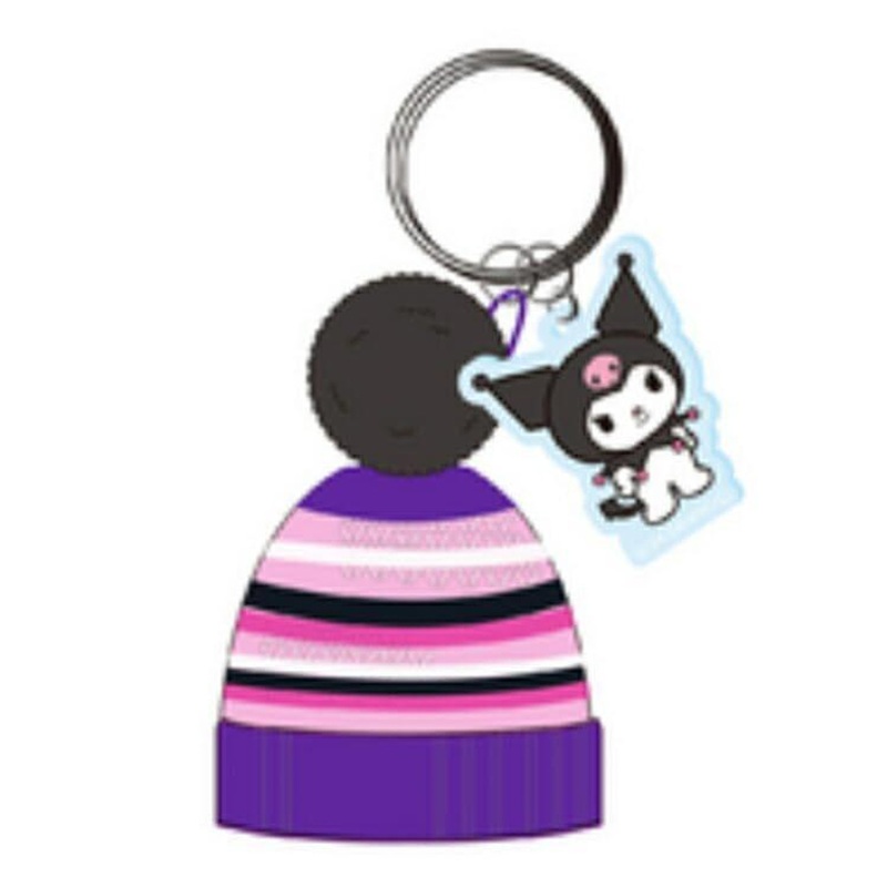 Sanrio C Miniature Knit Charm Knit Hat Kuromi