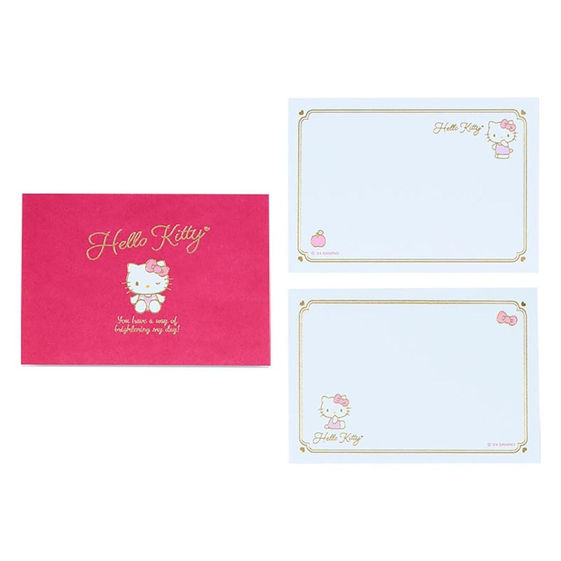 Sanrio Hello Kitty Message Mini Pad 10 Sheets (Total 2 Designs, 5 Sheets Each) 437689