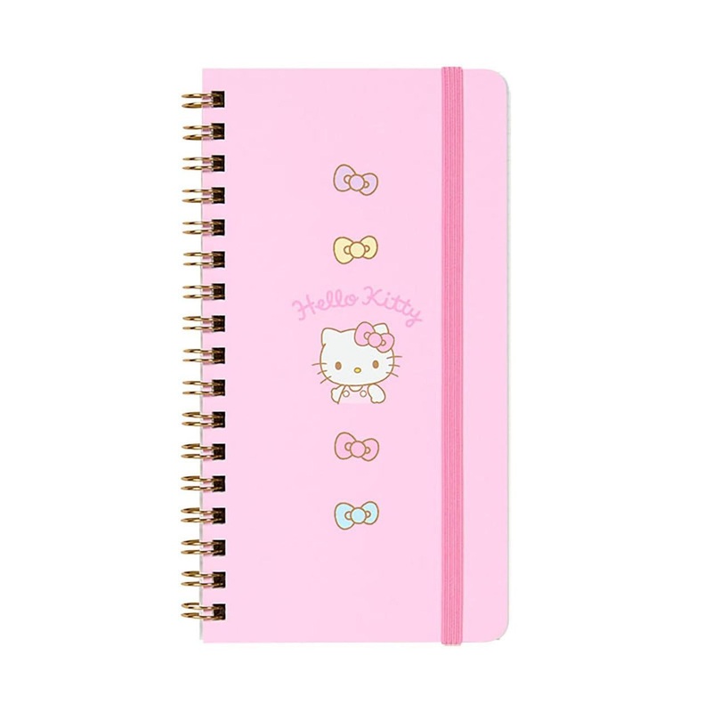 Sanrio Hello Kitty Slim Ring Notebook with Elastic Band 430731