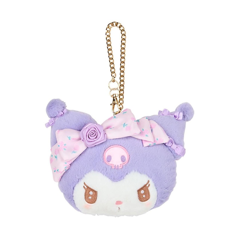 Sanrio Kuromi Face-Shaped Pass Case (Dolly Rose) 466697