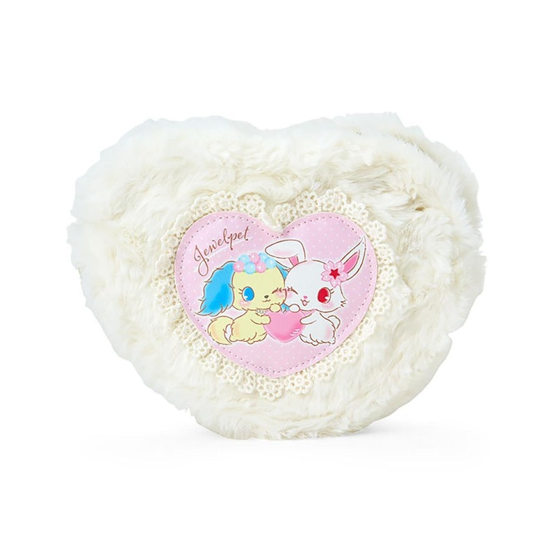 Sanrio Other Pouch (Heisei-Born Character Fluffy Heart) Jewelpet