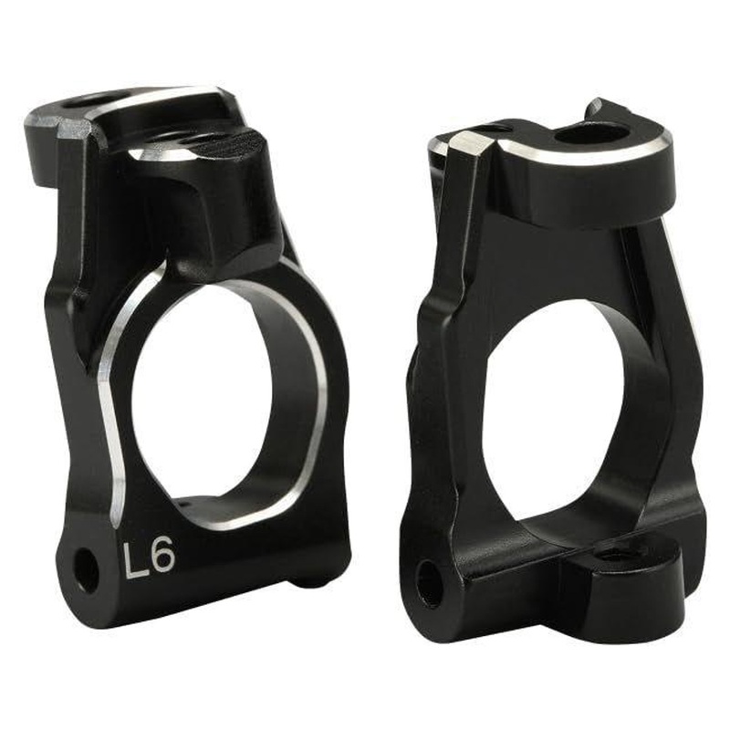 Yokomo S4-41306A Front Steering Hub Carrier MO1.0/2.0 For Use With 6 Degrees Made Of Aluminum