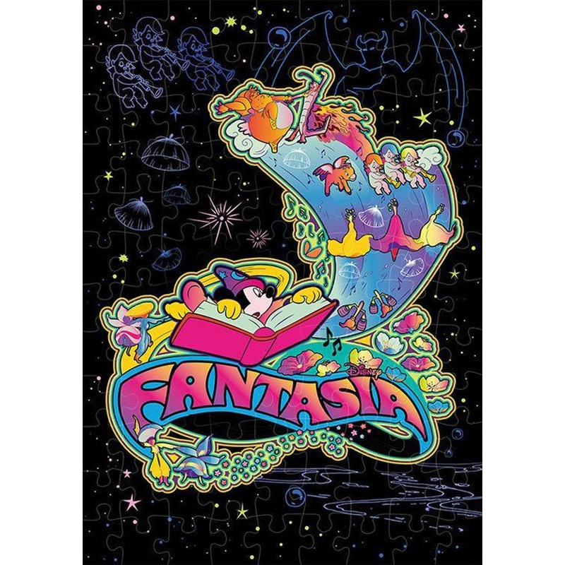 Jigsaw Puzzle Color of Fantasia (Mickey & Friends) (Mickey & Friends) (108 Pieces)