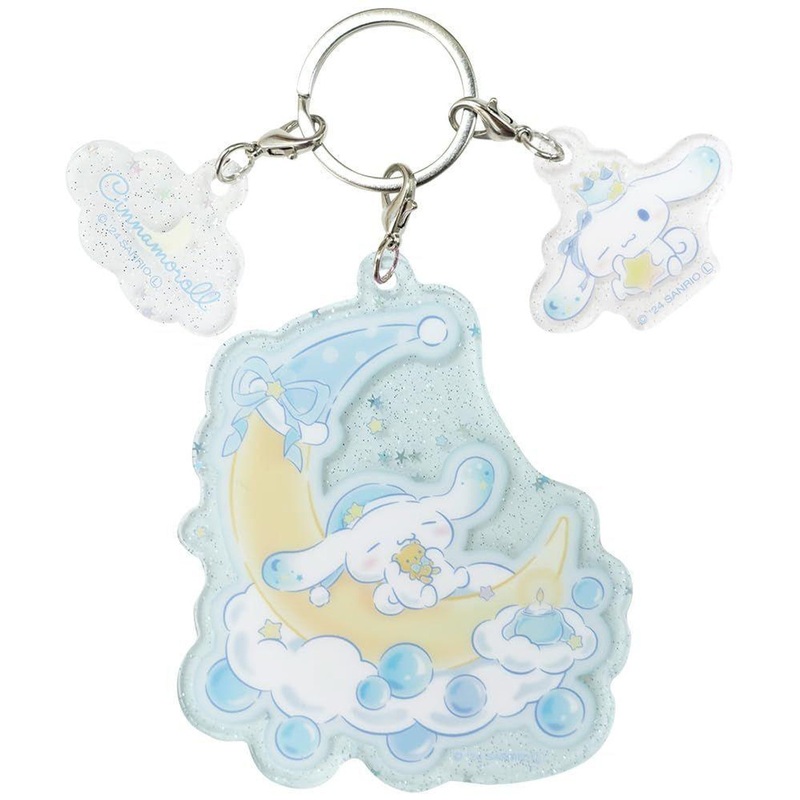 OST Sanrio C Sleepy Three-Chain Charm Cinnamoroll
