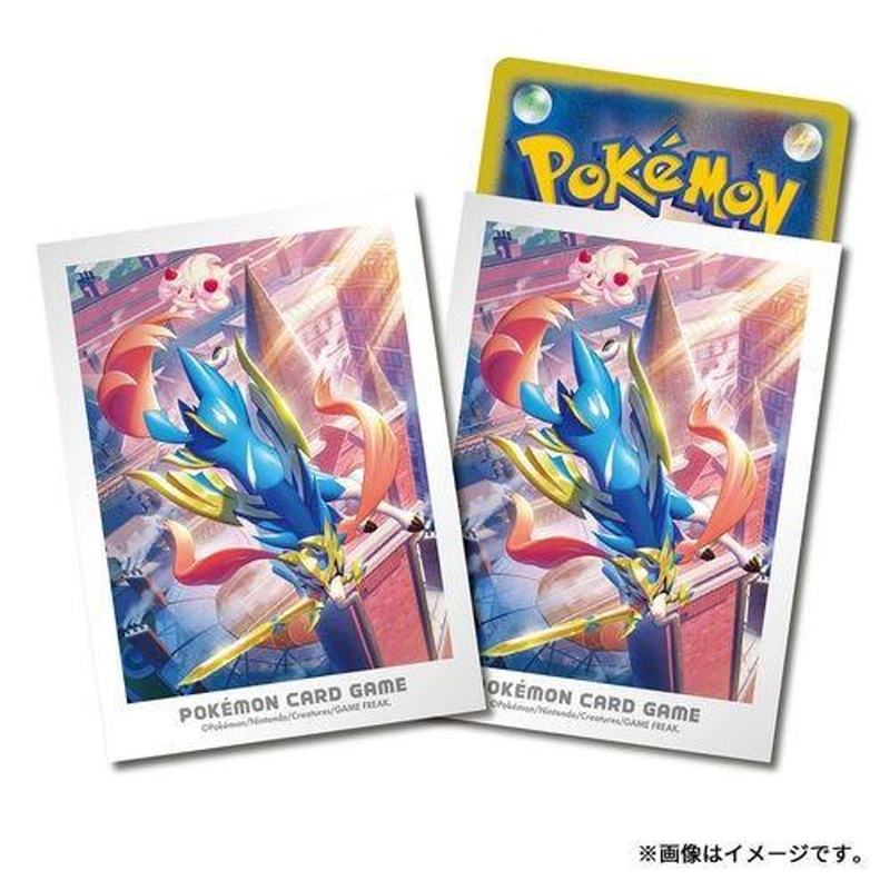 Pokemon TCG Game Deck Sleeves Galar Adventure Zacian & Alcremie