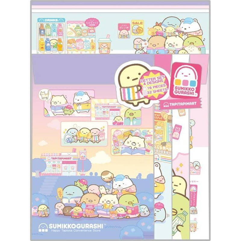 San-x Sumikko Gurashi Letter Set LH82001