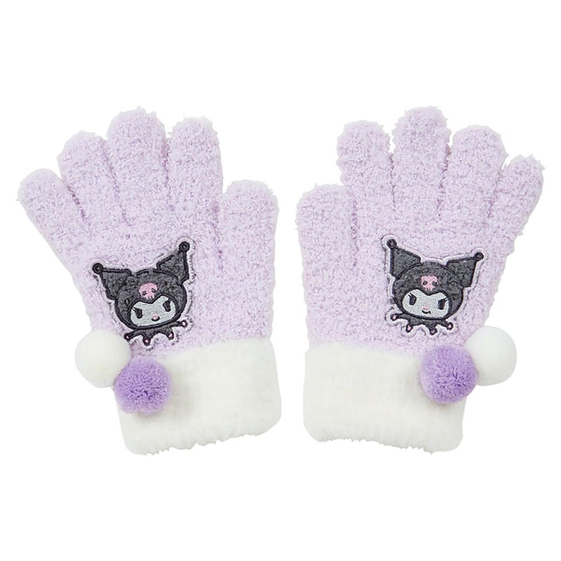 Sanrio Kuromi Stretchable Kids Gloves Children Winter Protection 253421