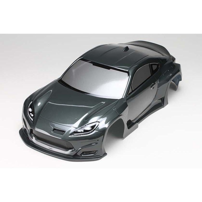 Yokomo SD-GR86GB Pandem GR86 Body (Gunmetal) Drift Car For Use With (Light Decal Included / Pre-Cut)