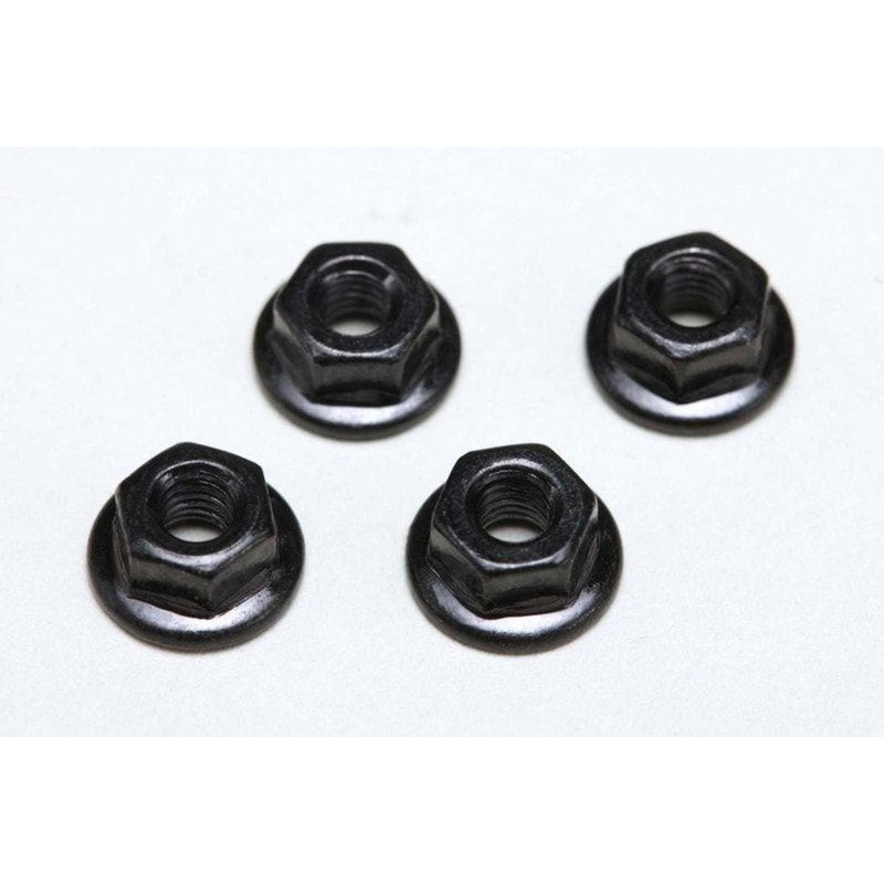 Yokomo ZC-N3FS M3 Flange Nut (4 Pieces) Made Of Steel
