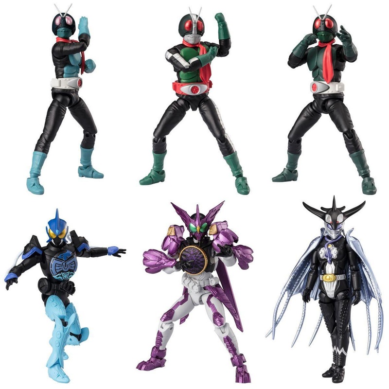 Bandai Candy SHODO-XX Kamen Rider Vol.10 10pcs Complete Box