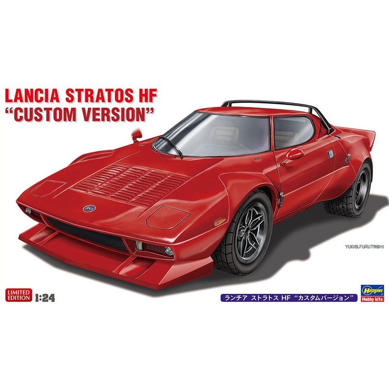 Hasegawa 1/24 Lancia Stratos HF Custom Version Plastic Model