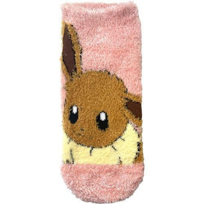 Pokemon Center Fluffy Socks Eevee LPK Ladies (23-25cm)