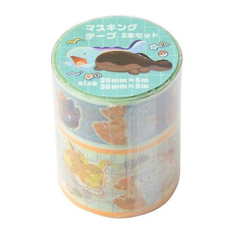 Pokemon Center Original Set Of Two Masking Tapes: Similar Items Together
