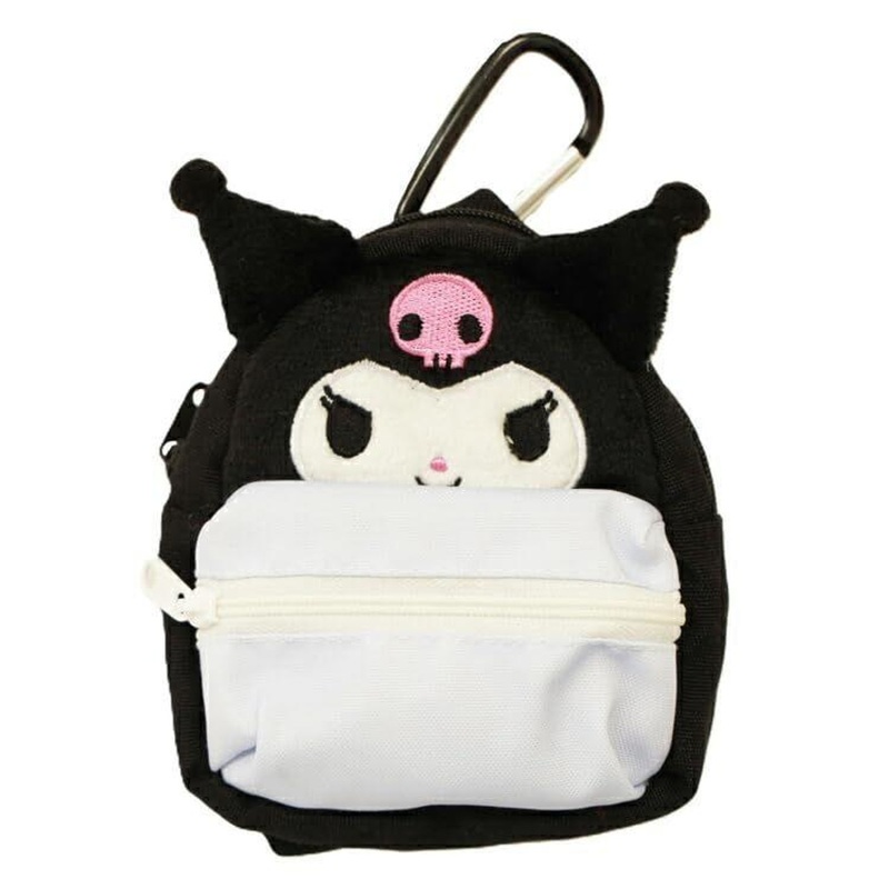Sanrio Characters Backpack-Shaped Pouch Kuromi