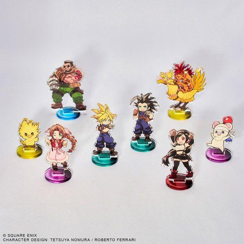 Square Enix Final Fantasy VII Rebirth Mini Acrylic Stand Collection 8pcs Box