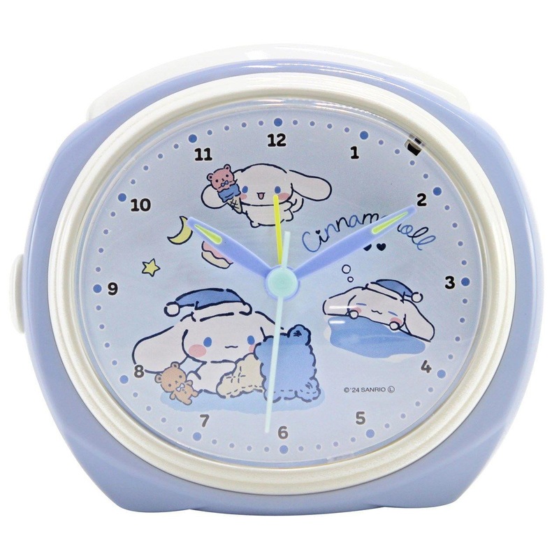 T’s Factory Sanrio Continuous Second Hand Bell Alarm Clock Cinnamoroll