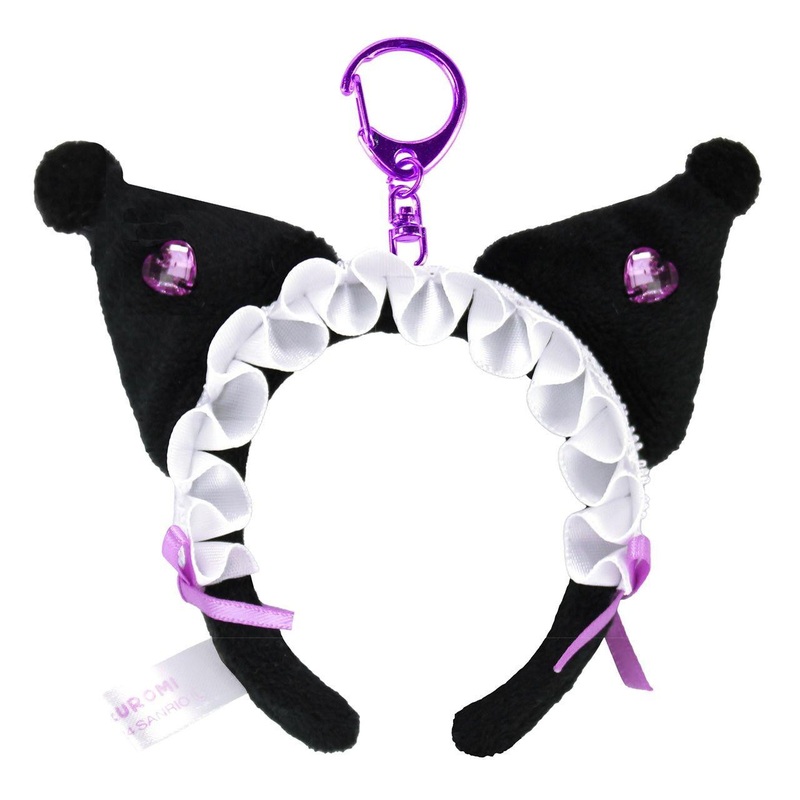 T’s Factory Sanrio Frill Headband Keychain Kuromi