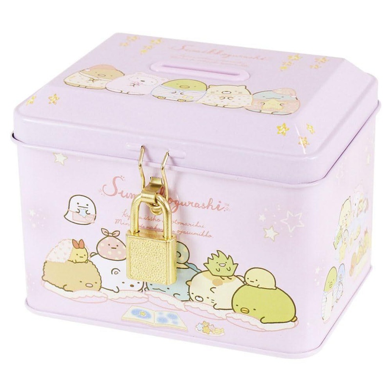 T’s Factory Sumikko Gurashi Keyed Tin Bank Stayover Together