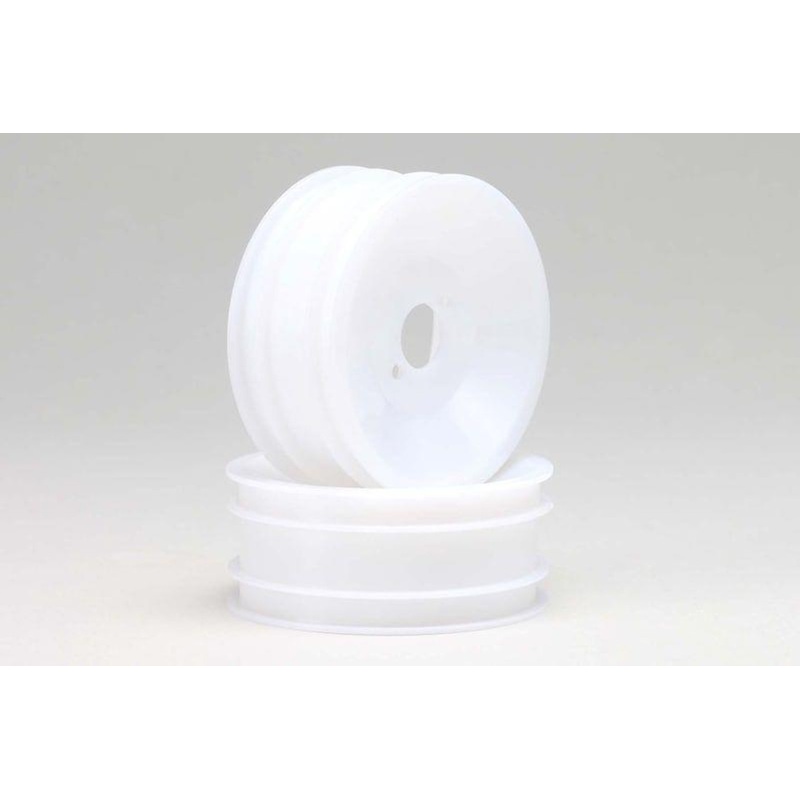 Yokomo YZ-821W-2 Front Wheel (White) 2.2 Inch Diameter (53mm-31-mm) For YZ-870C Use