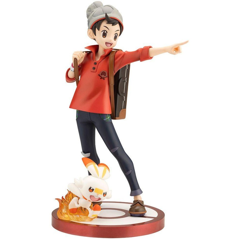 Kotobukiya ARTFX J Victor with Scorbunny 1/8 Figure (Pokemon Sword and Shield)