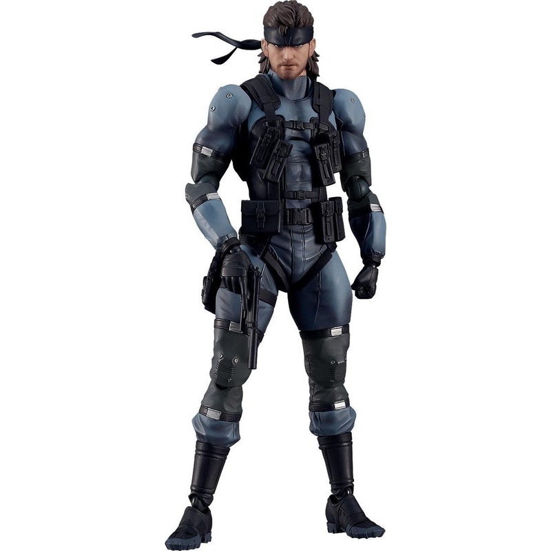 Max Factory figma Solid Snake: MGS2 ver. Updated Edition Figure (METAL GEAR SOLID 2 SONS OF LIBERTY)