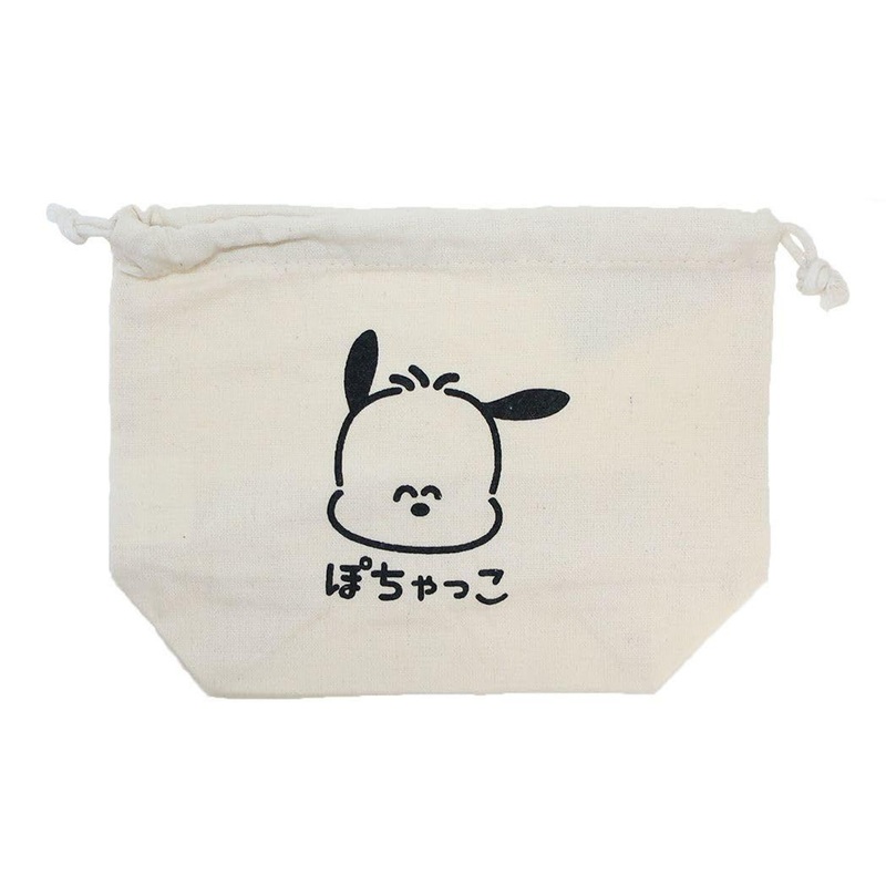 Oekakisan X Sanrio Characters Drawstring Pochacco
