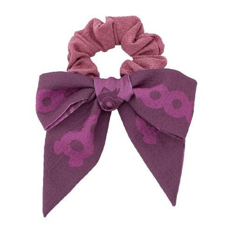 Pokemon Center Original Ribbon Scrunchie Poke Pattern Kitakami Village