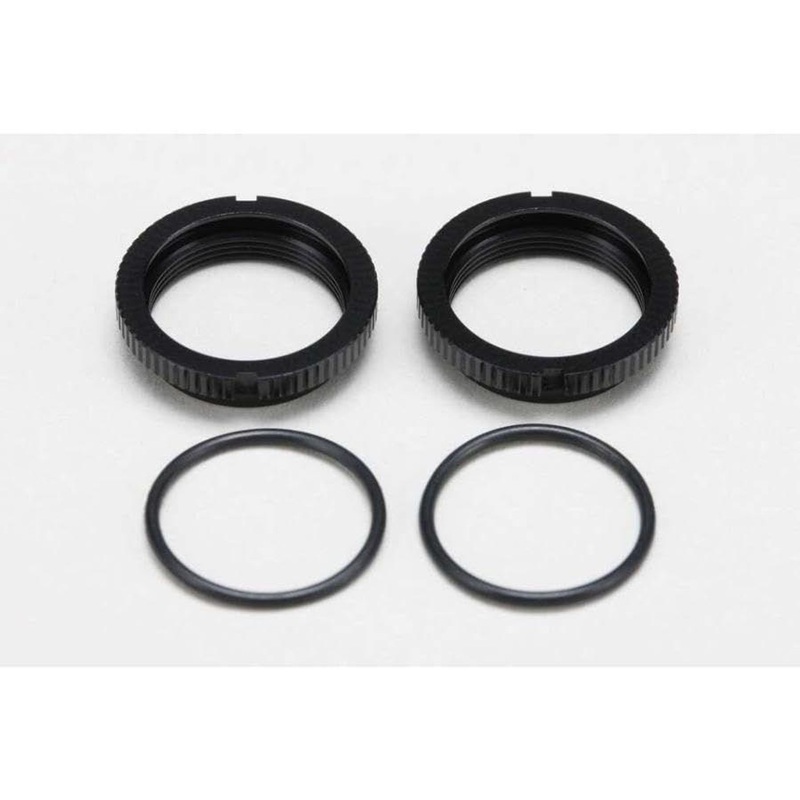 Yokomo MS-S4AJ Adjust Nut/O-Ring (2 Pieces) Diameter 1.0 For Aluminum Use