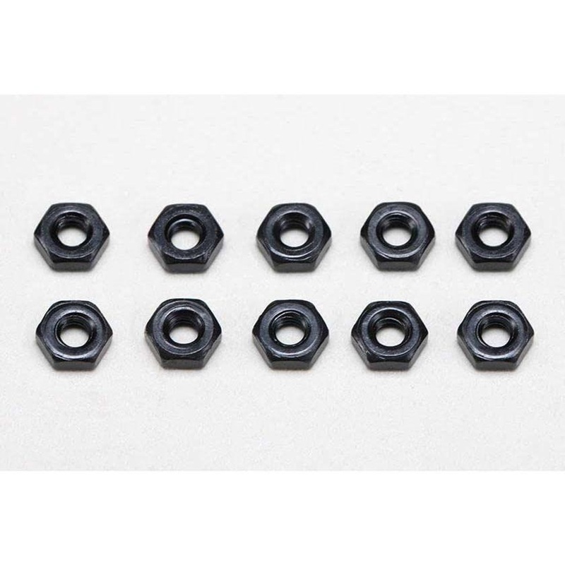 Yokomo ZC-N25P M2.5 Flat Nut 10 Pieces
