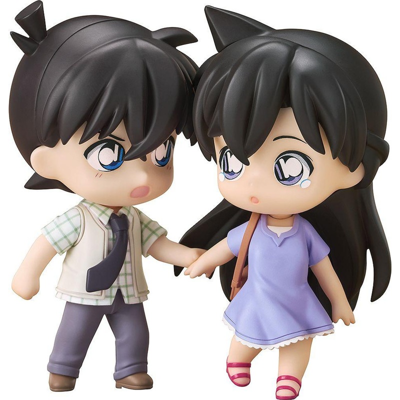 Good Smile Company Qset+ Shinichi Kudo & Ran Mori Figure (Detective Conan)